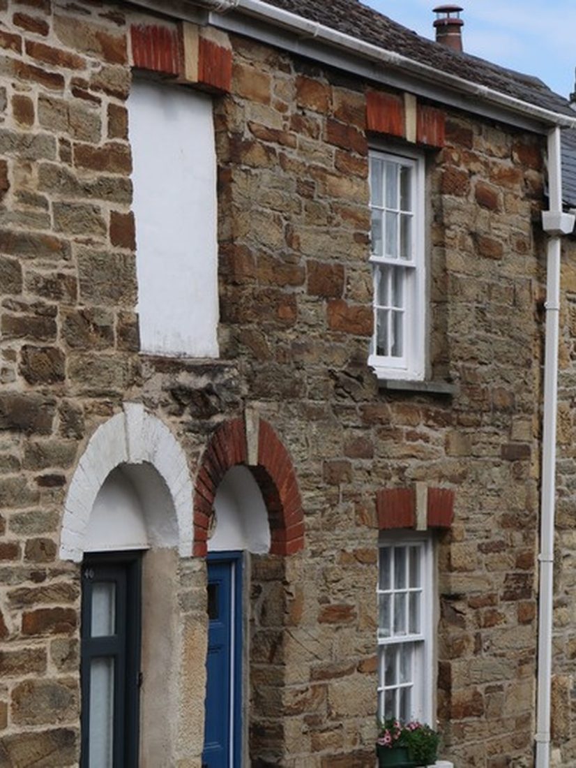 Traditional Cornish solid-stone home